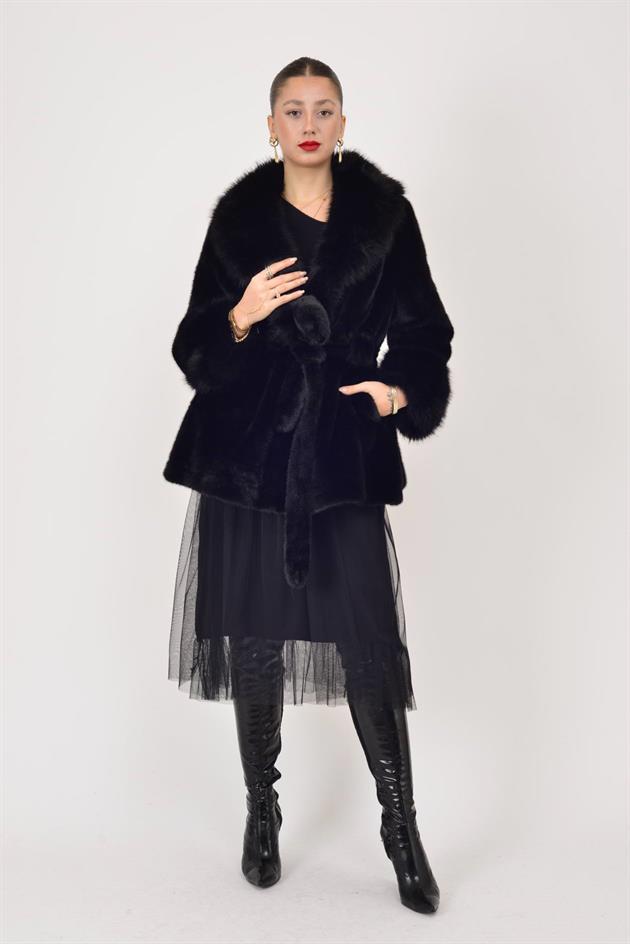 18400 VIOLA KEMER DETAYLI KÜRK