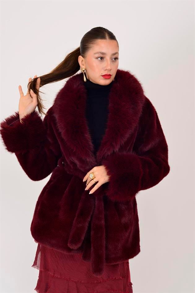 18400 VIOLA KEMER DETAYLI KÜRK