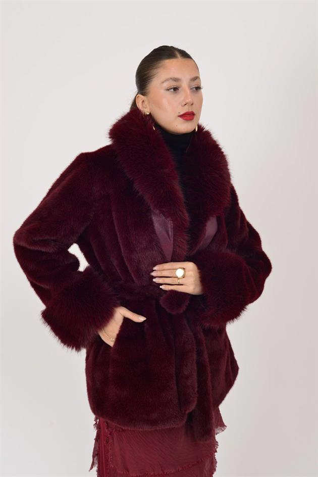 18400 VIOLA KEMER DETAYLI KÜRK