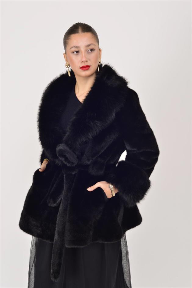 18400 VIOLA KEMER DETAYLI KÜRK