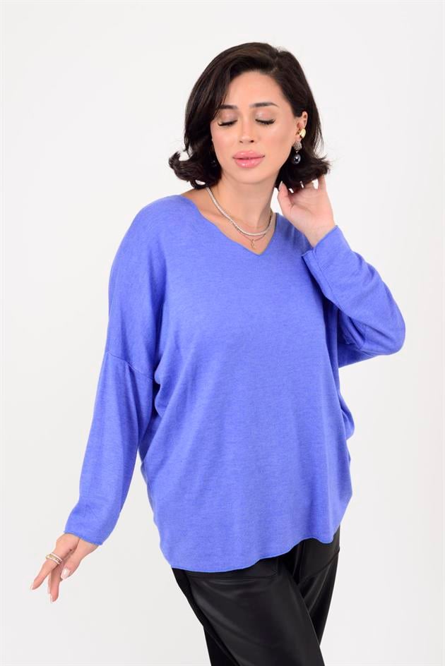 2066 V YAKA ANGORA TRİKO