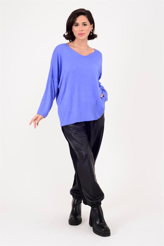 2066 V YAKA ANGORA TRİKO