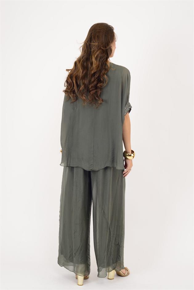 2161 SEALAND PAYET DETAYLI 2Lİ İPEK TAKIM