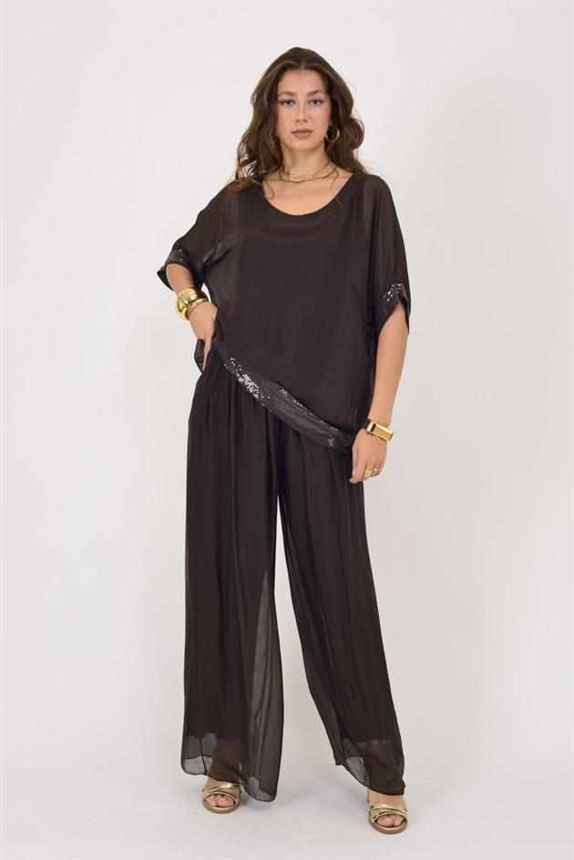 2161 SEALAND PAYET DETAYLI 2Lİ İPEK TAKIM