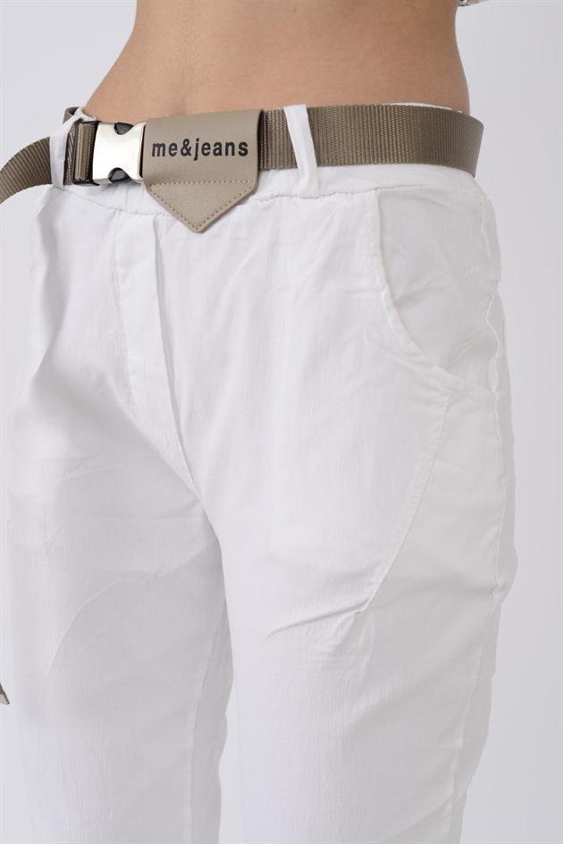 21668 KEMER DETAYLI GABARDİN PANTOLON