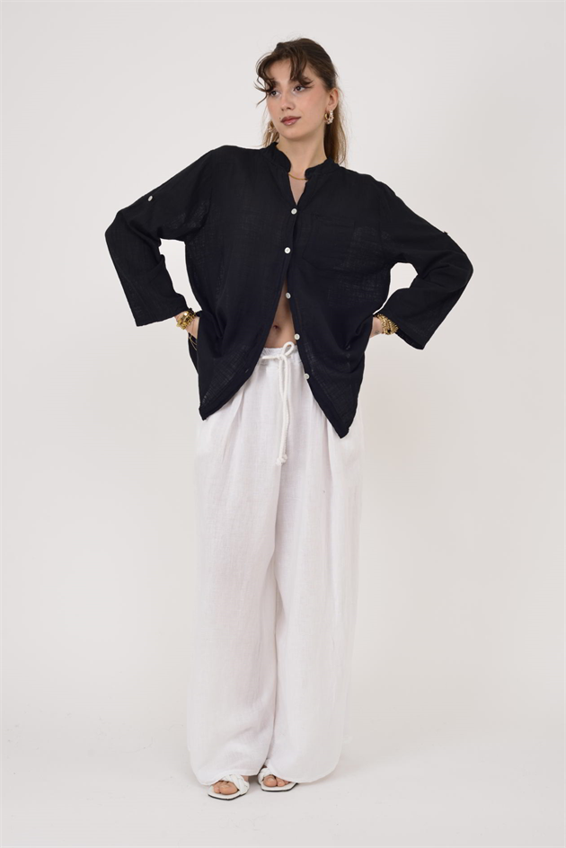 22045 CEP DETAYLI GÖMLEK