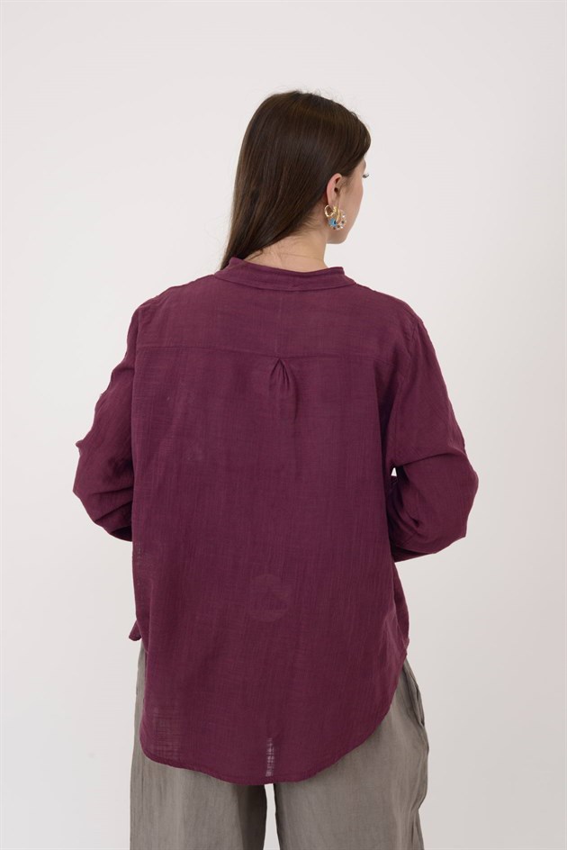 22045 CEP DETAYLI GÖMLEK