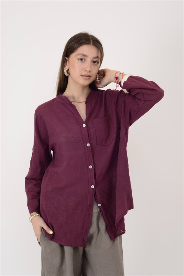 22045 CEP DETAYLI GÖMLEK