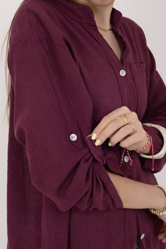 22045 CEP DETAYLI GÖMLEK