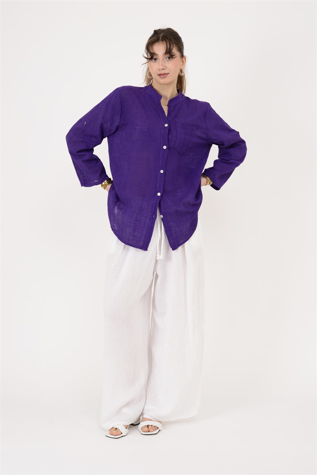 22045 CEP DETAYLI GÖMLEK