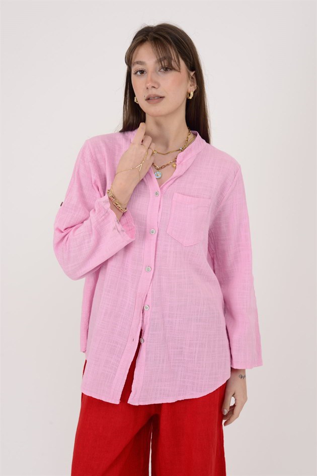 22045 CEP DETAYLI GÖMLEK