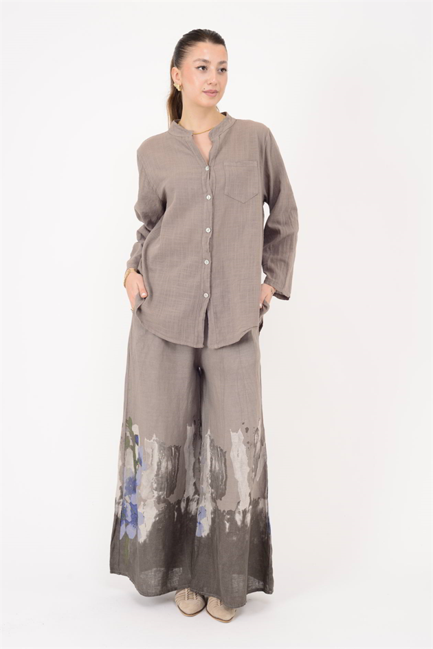 22045 CEP DETAYLI GÖMLEK