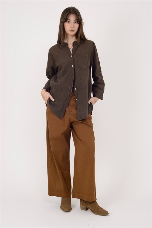 22045 CEP DETAYLI GÖMLEK