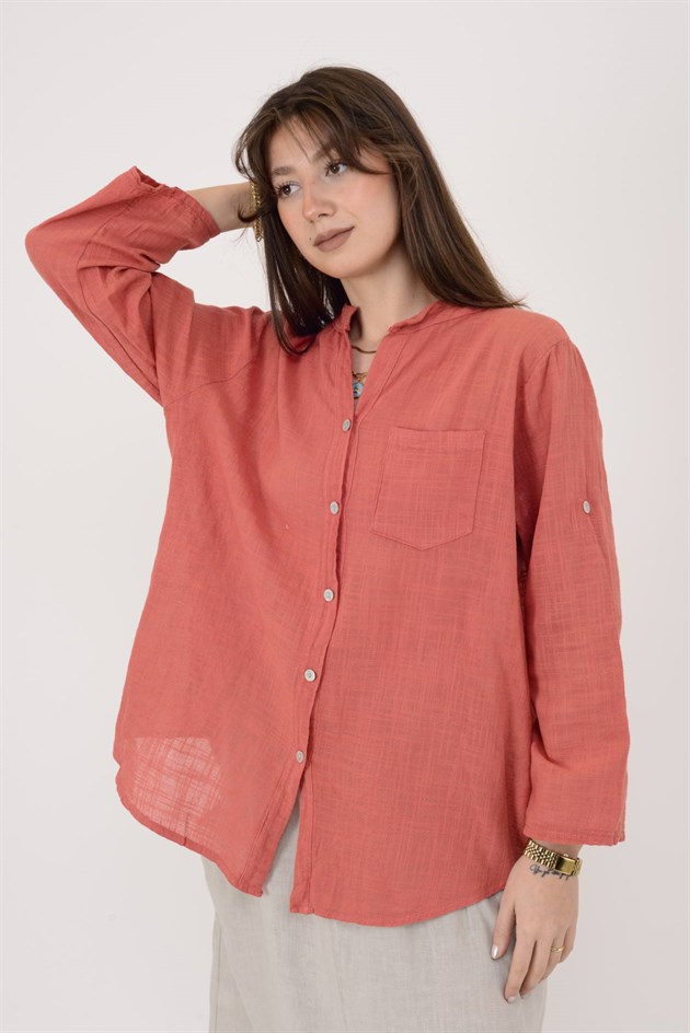 22045 CEP DETAYLI GÖMLEK