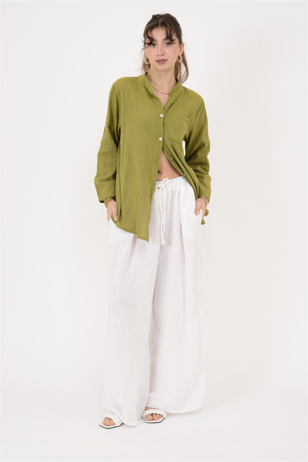 22045 CEP DETAYLI GÖMLEK