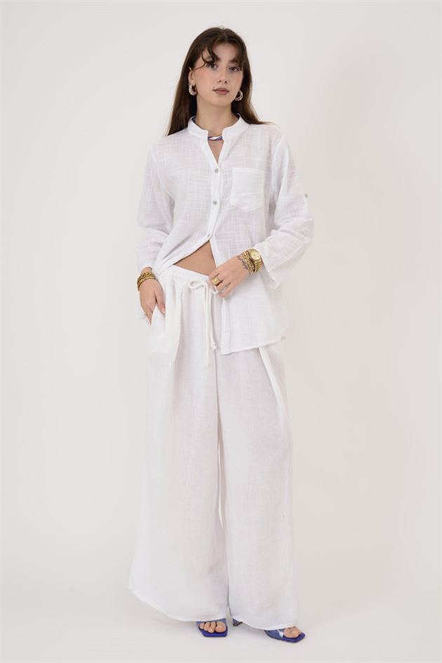 22045 CEP DETAYLI GÖMLEK