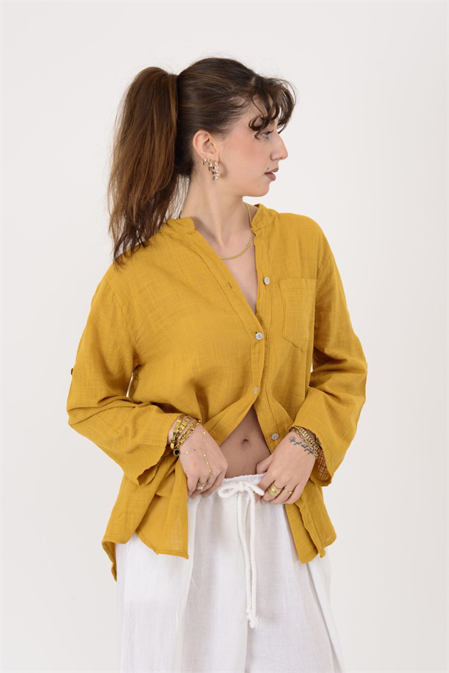 22045 CEP DETAYLI GÖMLEK