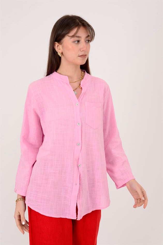 22045 CEP DETAYLI GÖMLEK