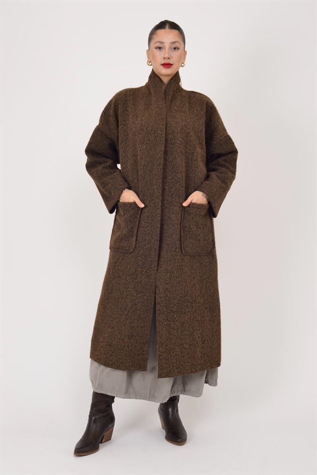 2250 SAND KALIN KEÇE CEKET