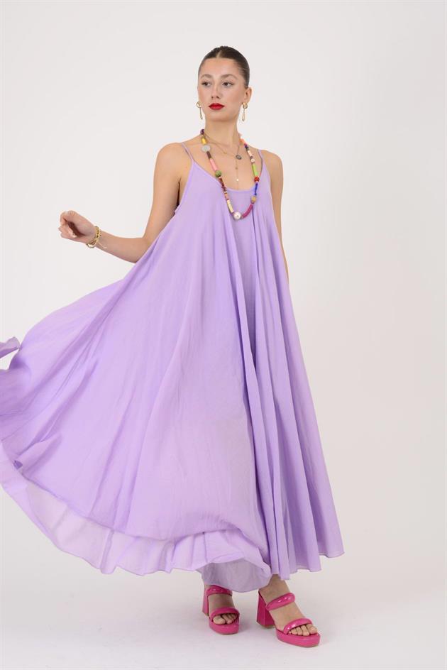 228304 DUAL 2Lİ PAMUK ELBİSE