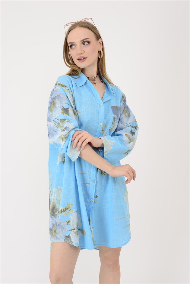 2502 BUKET DESEN GÖMLEK TUNİK