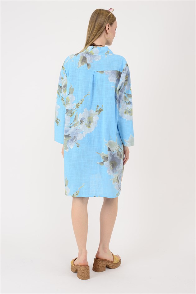 2502 BUKET DESEN GÖMLEK TUNİK