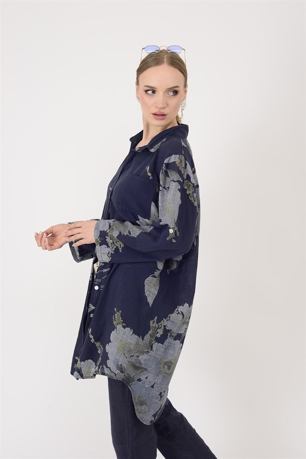 2502 BUKET DESEN GÖMLEK TUNİK