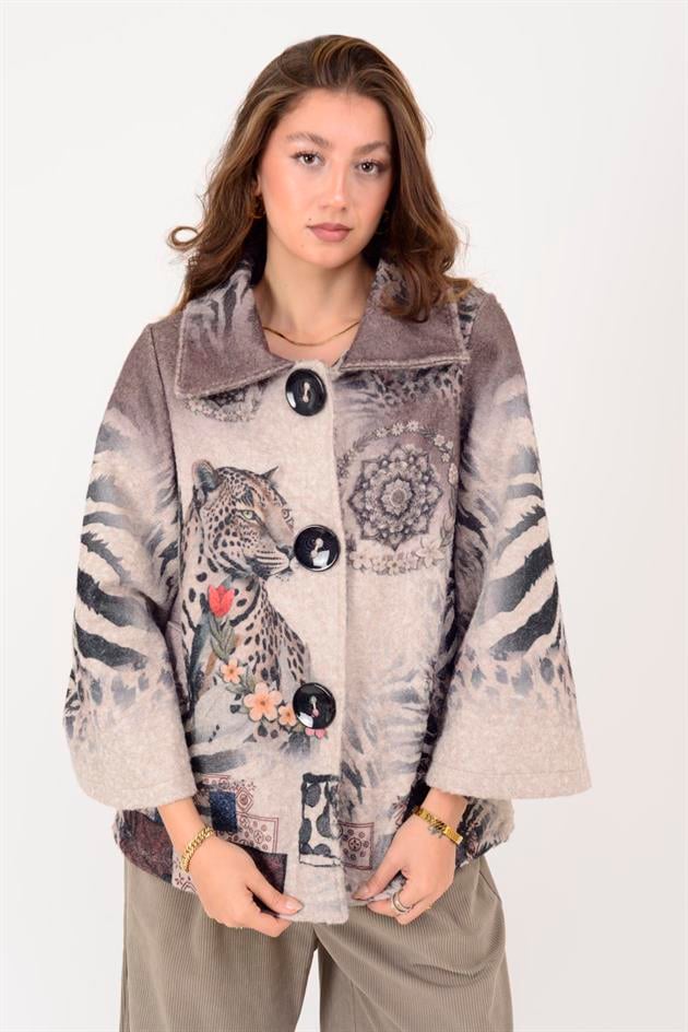 256292 AMAZON DESEN KEÇE KABAN