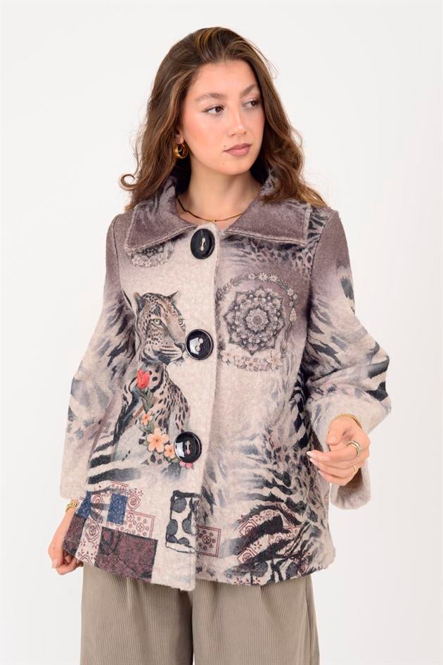 256292 AMAZON DESEN KEÇE KABAN