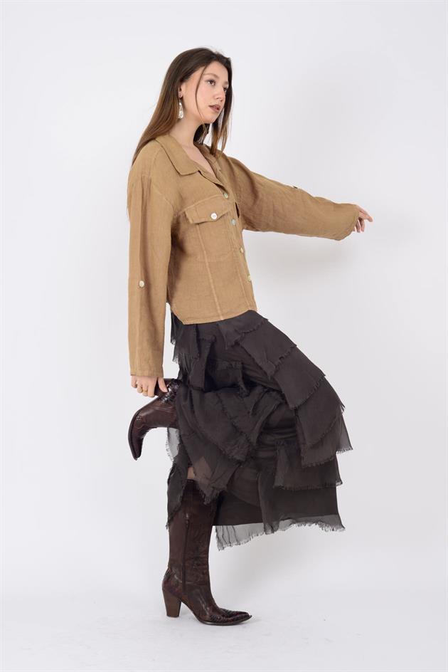 3-09 CEP DETAYLI KETEN CEKET