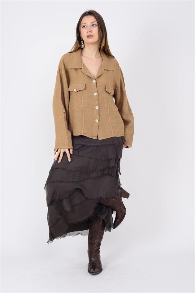 3-09 CEP DETAYLI KETEN CEKET