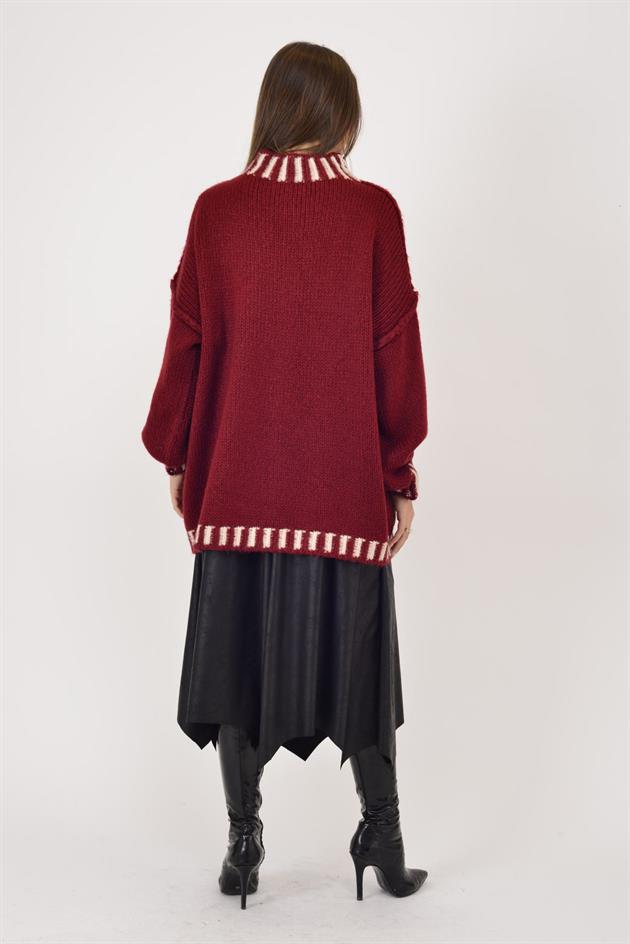 3055 BALIKÇI YAKA TRİKO