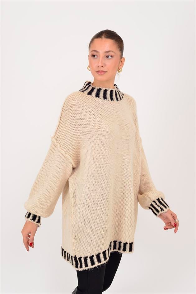 3055 BALIKÇI YAKA TRİKO