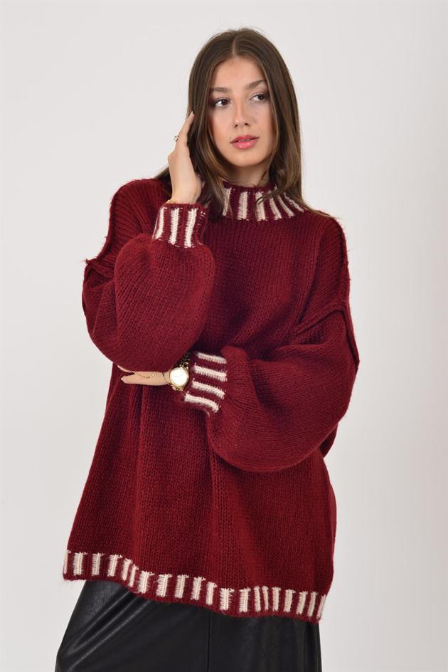 3055 BALIKÇI YAKA TRİKO