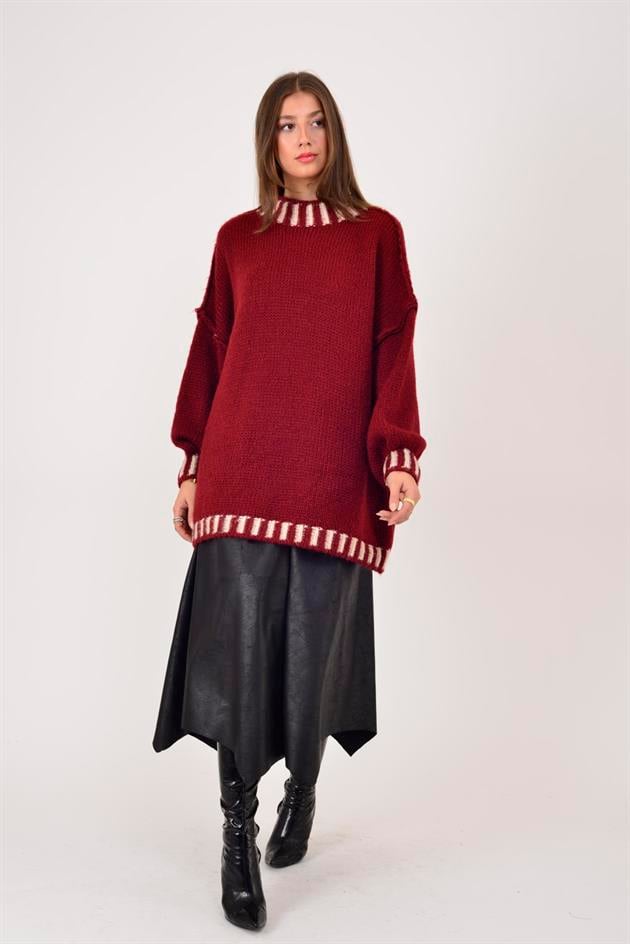 3055 BALIKÇI YAKA TRİKO