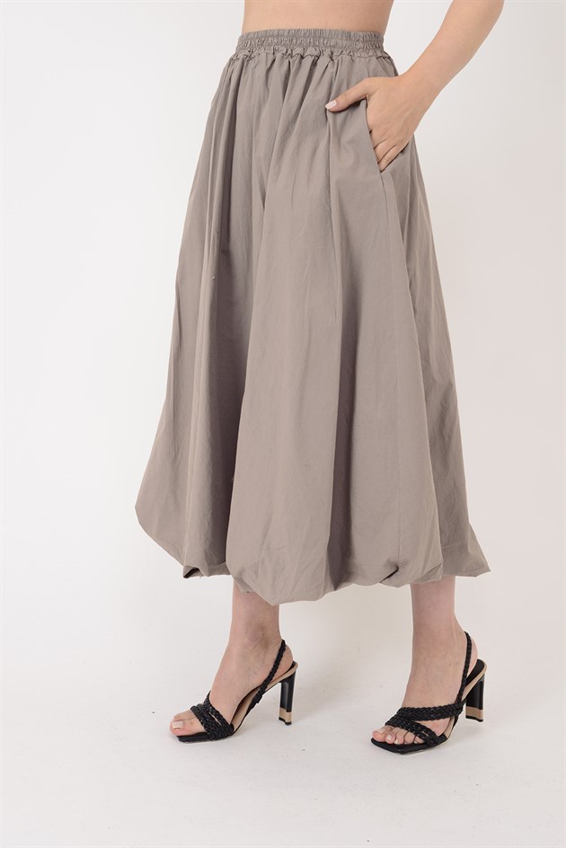 31100 BELİ LASTİKLİ BALON ETEK