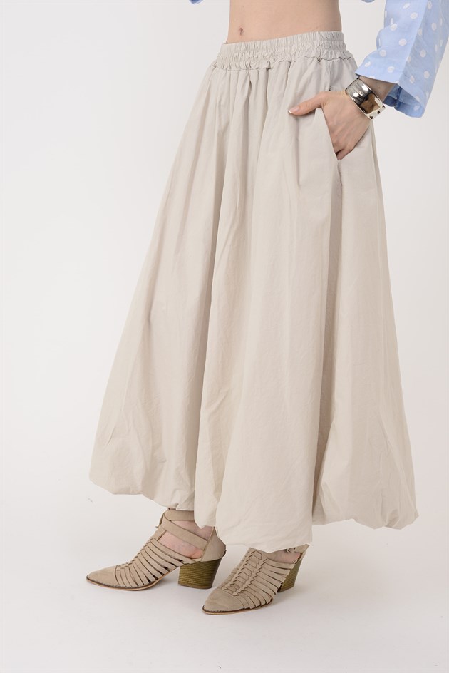 31100 BELİ LASTİKLİ BALON ETEK