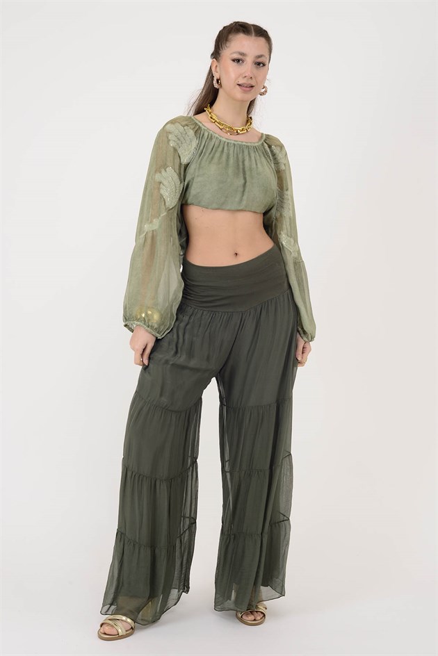 3243 WES İPEK PANTOLON