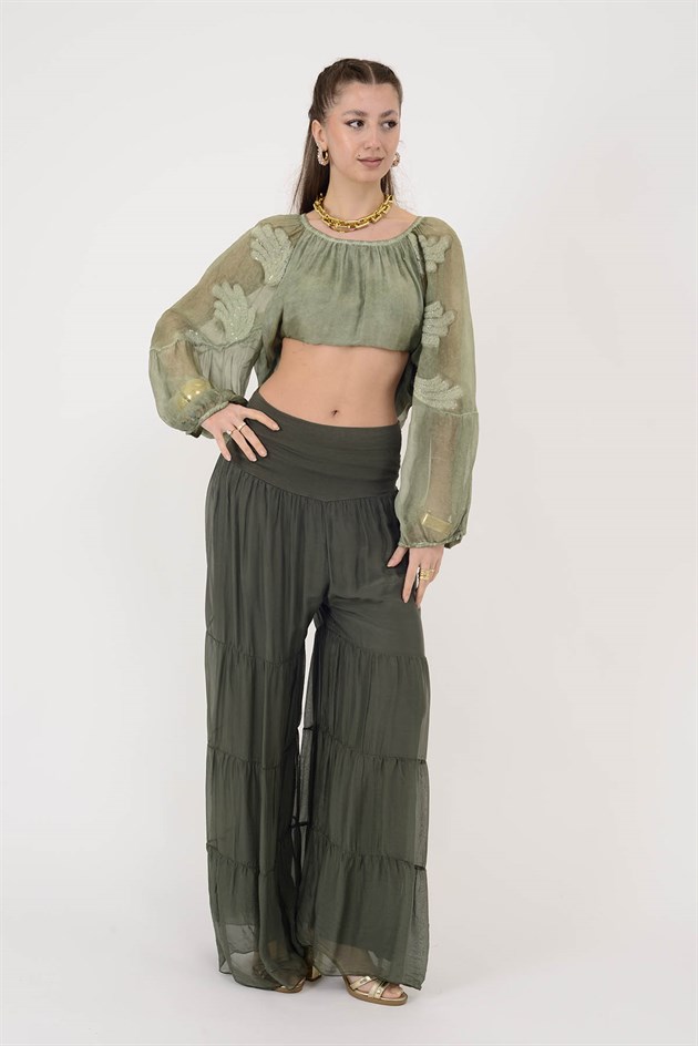 3243 WES İPEK PANTOLON