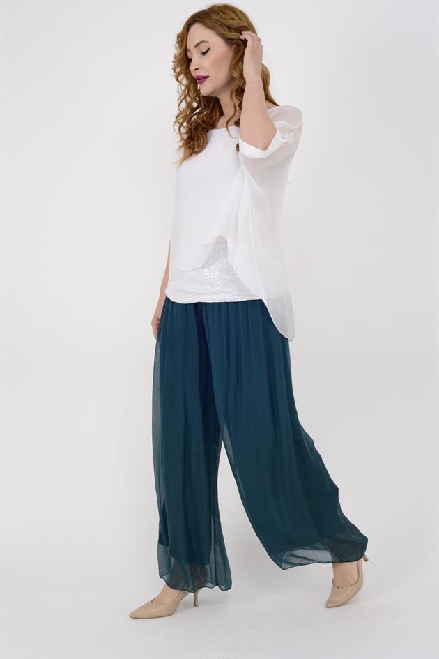 3958 WES İPEK PANTOLON