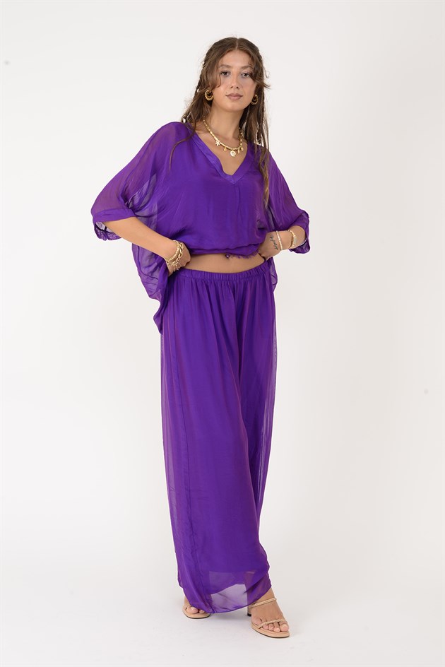 3958 WES İPEK PANTOLON