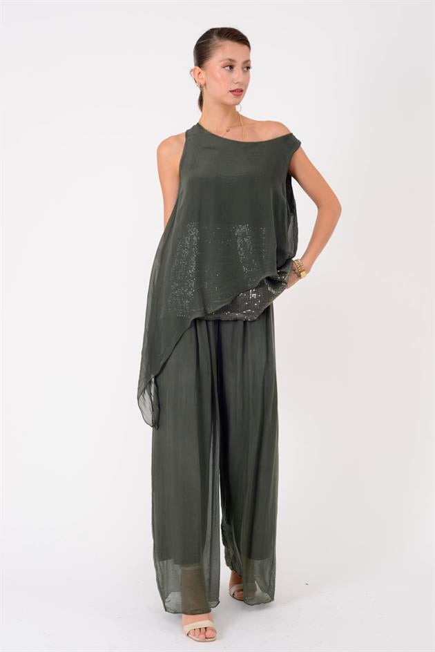 3958 WES İPEK PANTOLON