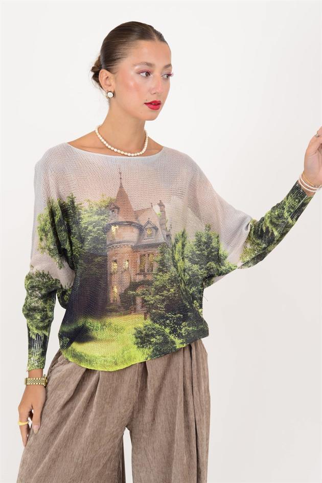 52000-97 MERRY İNCE TRİKO BLUZ