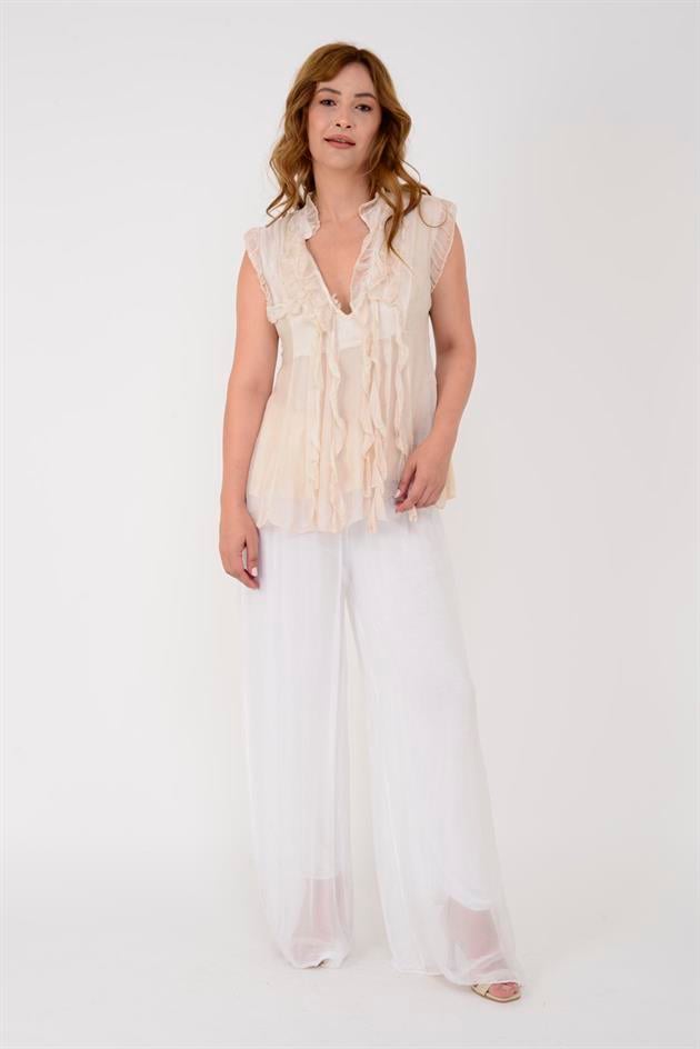 5928 WES İPEK PANTOLON
