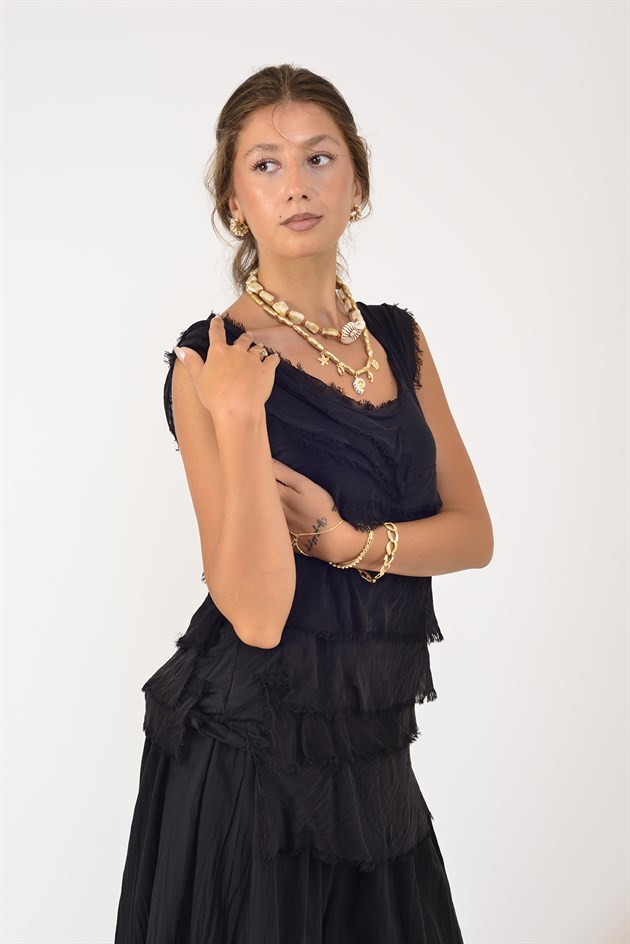60018 KAT KAT İPEK BLUZ