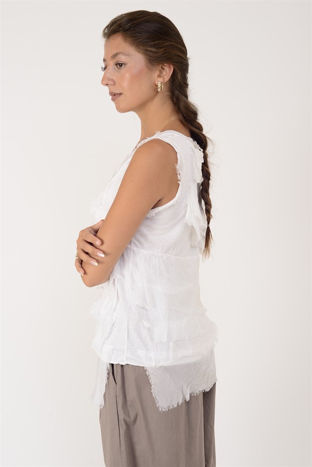 60018 KAT KAT İPEK BLUZ