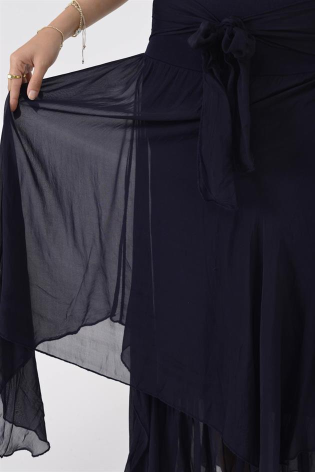 6087 KATLI İPEK ETEK