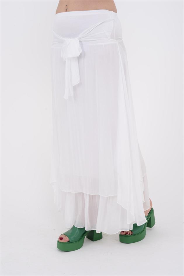 6087 KATLI İPEK ETEK