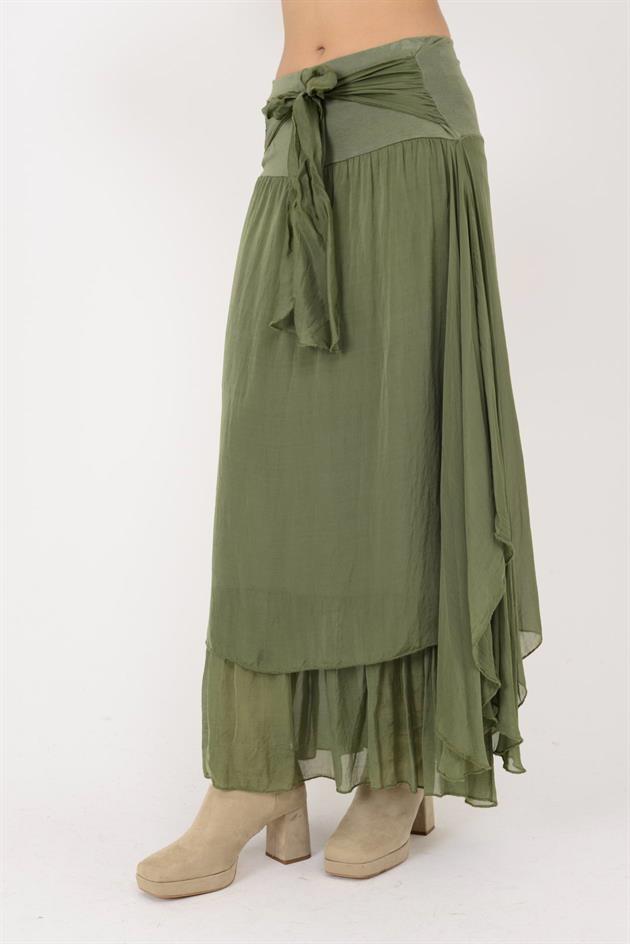 6087 KATLI İPEK ETEK