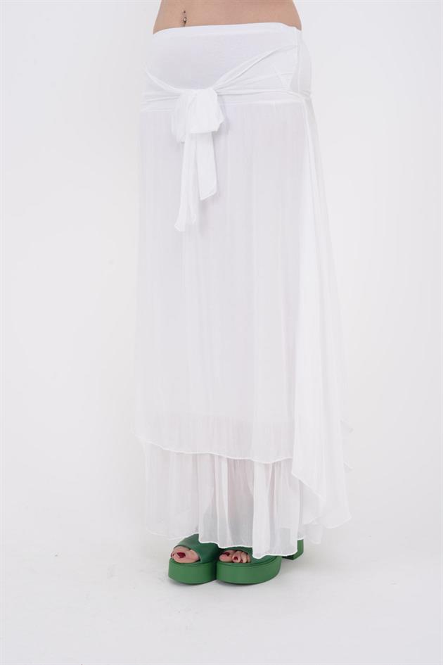 6087 KATLI İPEK ETEK